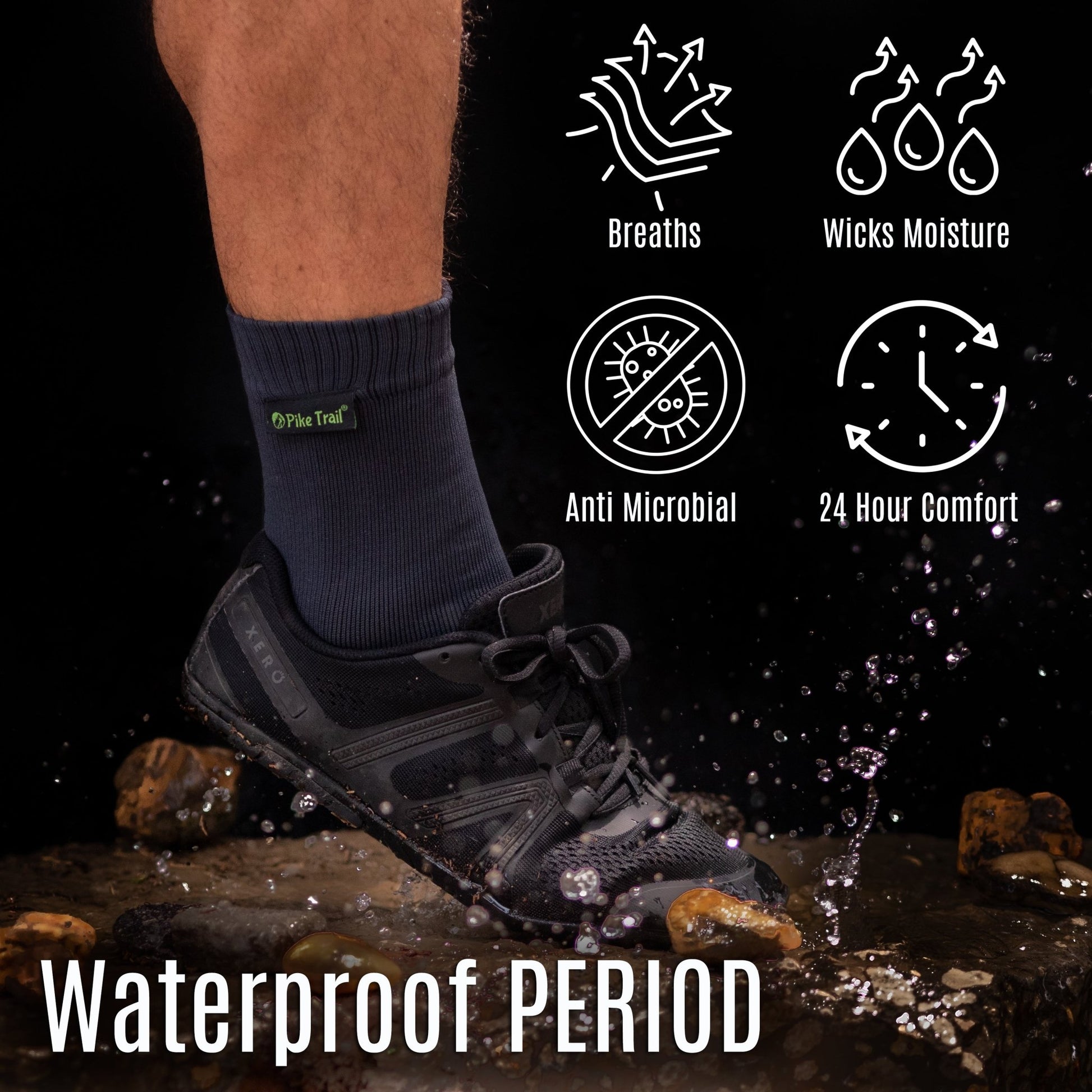 Pike Trail Waterproof Breathable Socks - Lumina Home