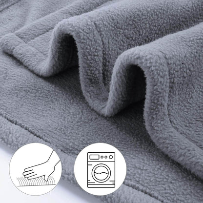 Polar Fleece Full Body Warming Premium Microfiber Sofa Blankets