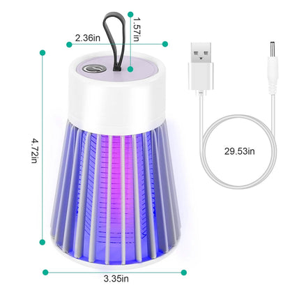 Portable LED Electric Bug Zapper Mosquito Insect Killer Lamp