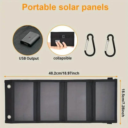 Portable USB Foldable Solar Panels