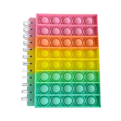 Push Pop Anti-Stress Notebook