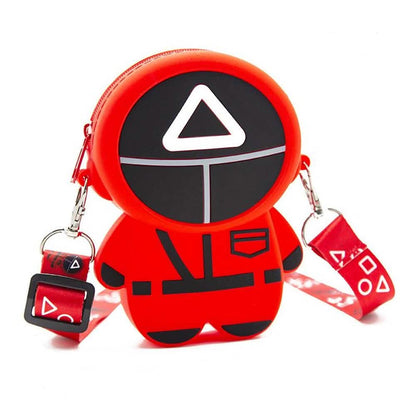 Push Pop Squid Game Keychain Pouch