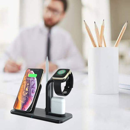 Qi 10W Fast Phone Wireless Charging Stand