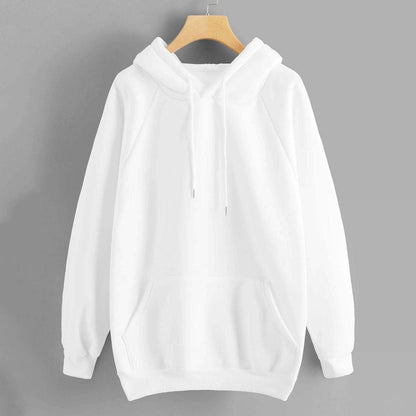 Raglan Sleeve Kangaroo Pocket Hoodie