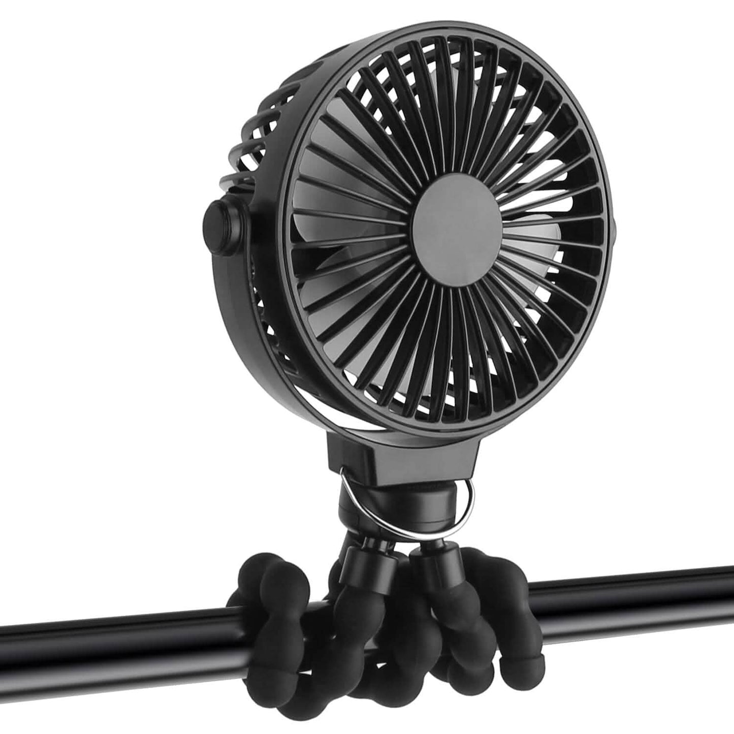 Rechargeable Handheld Fan with Flexible Tripod