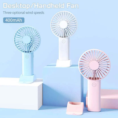 Rechargeable Handheld Mini Fan