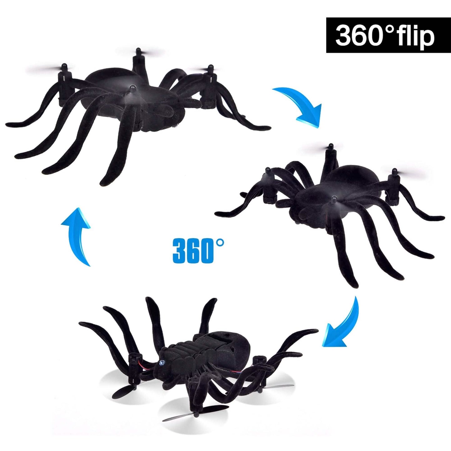 Remote Control Spider Quadcopter Toy Drone