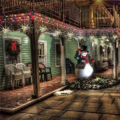 Remote Control Waterproof Christmas Fireworks LED String Lights