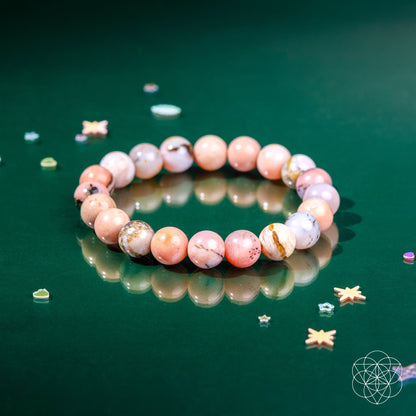 Repair My Heart - The Peruvian Pink Opal Bracelet - Lumina Home
