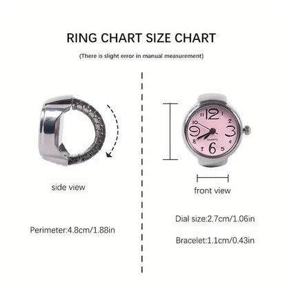 Retro Creative Finger Mini Watch For Teenagers