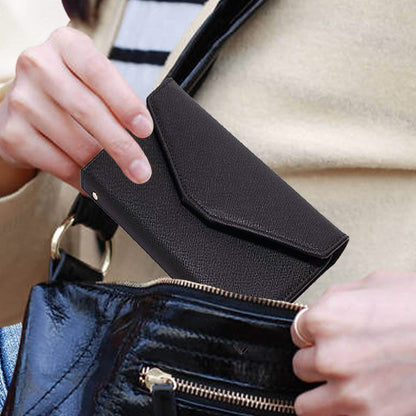RFID Blocking Travel Passport Organizer Holder Wallet With CDC Vaccination Card Slot Protector
