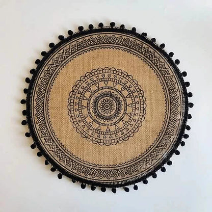 Round Mandala Placemats