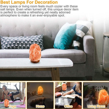 Salt Crystal Rock Lamp