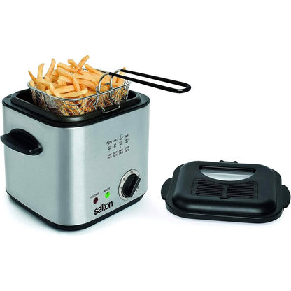 Salton Compact Deep Fryer 1.0 Liter/Quart