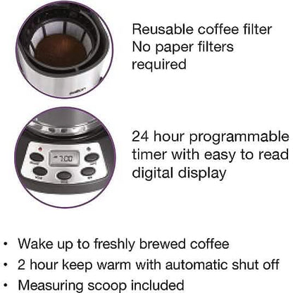 Salton Jumbo Java Coffee Maker 14 Cup