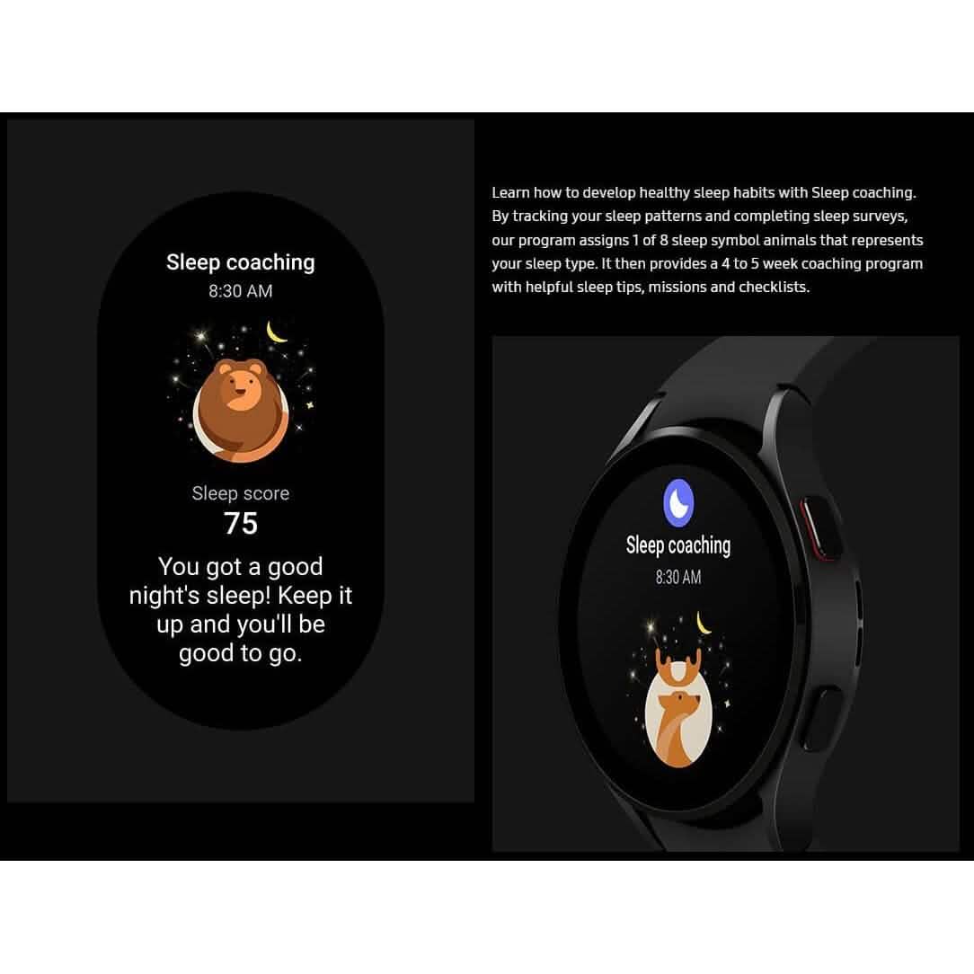 Samsung Electronics Galaxy Watch 4 Classic 46mm Smartwatch with ECG Monitor Tracker (Refurbished)