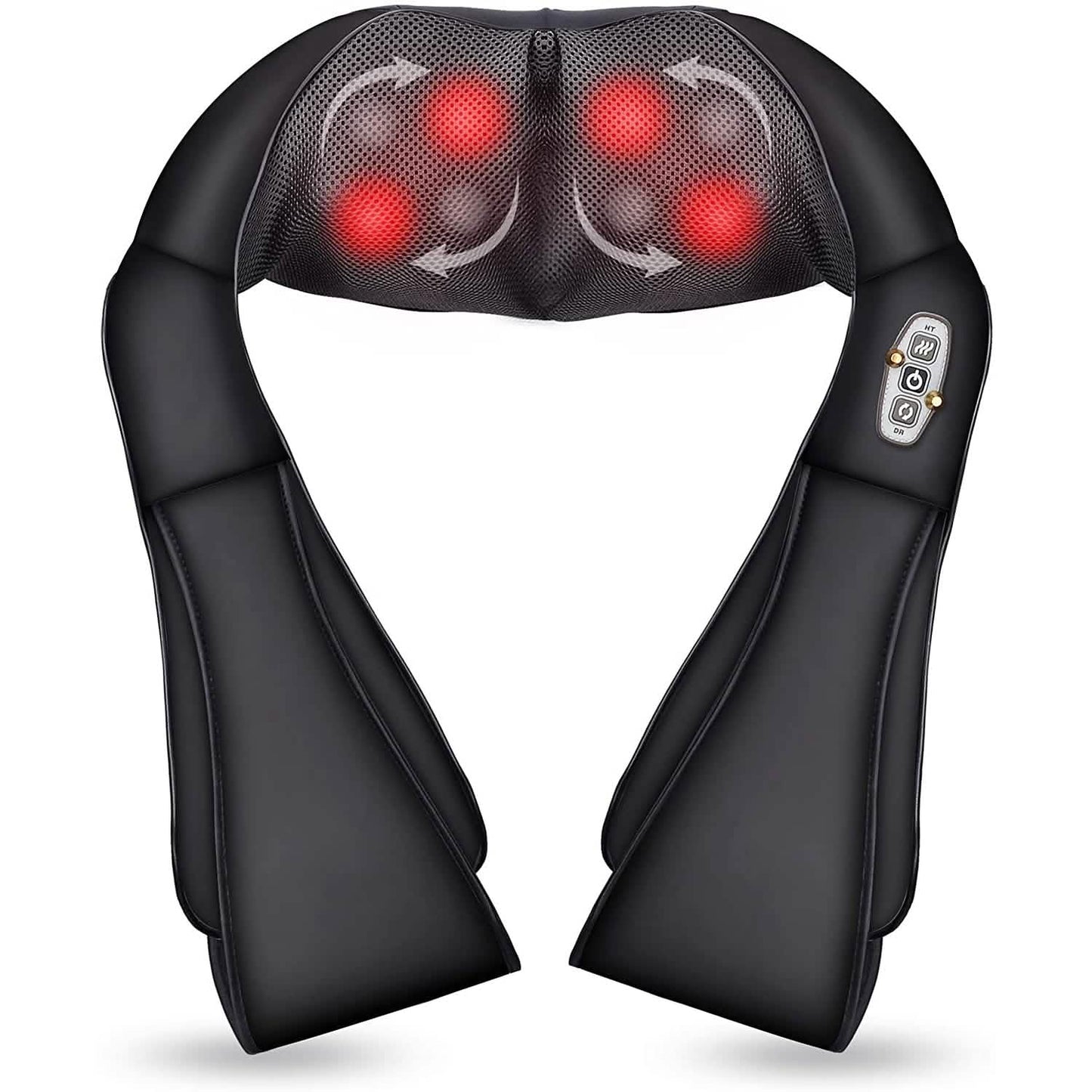 Shiatsu Neck and Shoulder Massager - 4D Back Massager with Heat