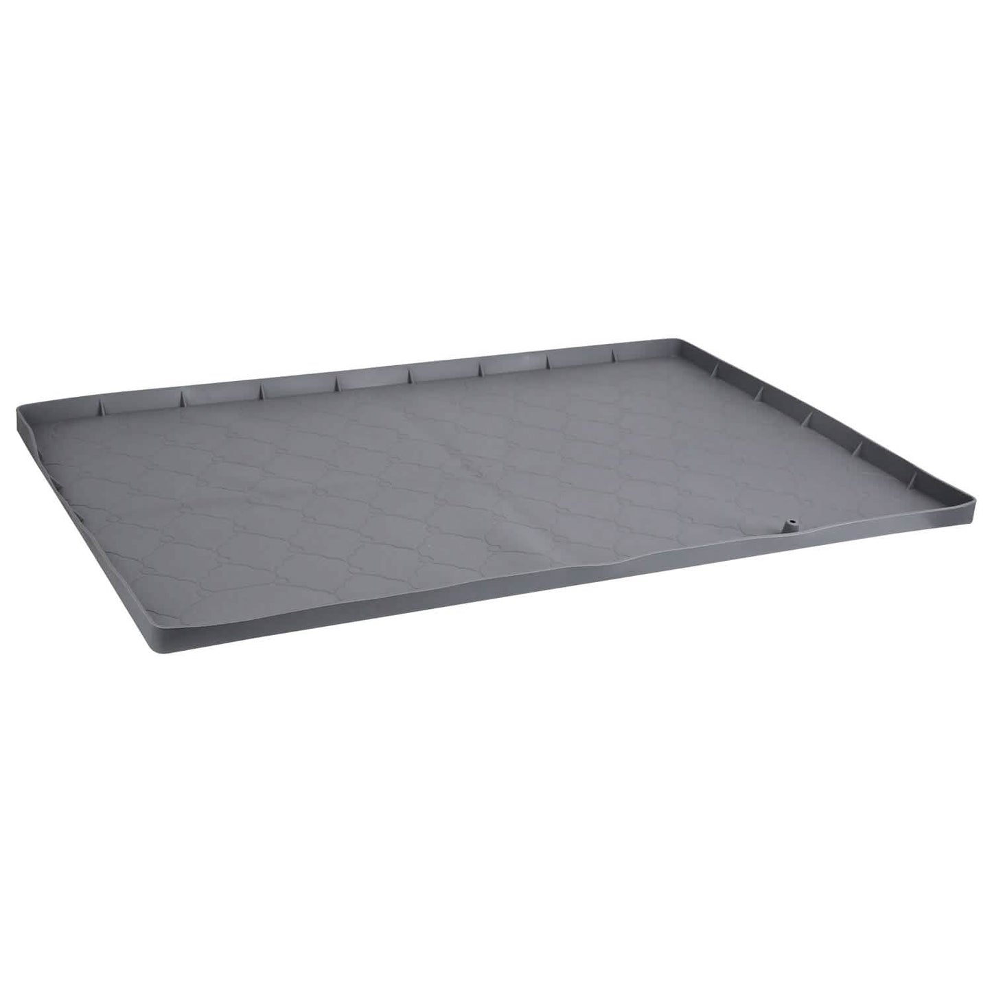 Silicone Under Sink Mat Liner with Drain Hole