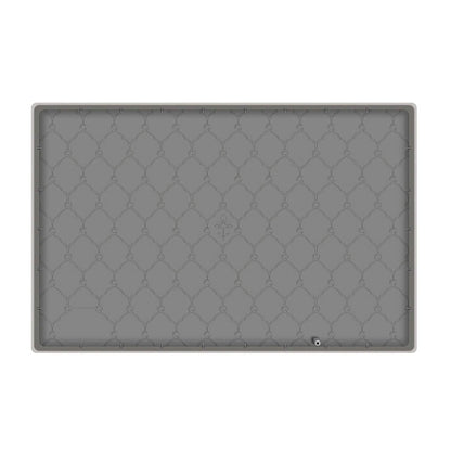 Silicone Under Sink Mat Liner with Drain Hole