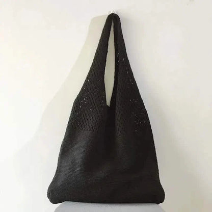 Simple Retro Hollow Crochet Bag