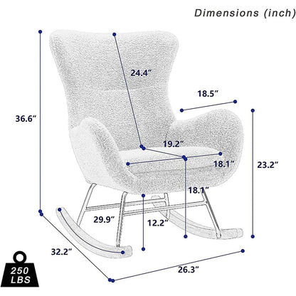 Small Rocking Accent Chair