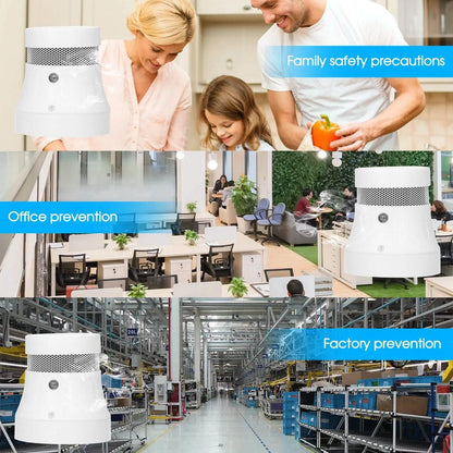 Smart WiFi Standalone Photoelectric Smoke Alarm