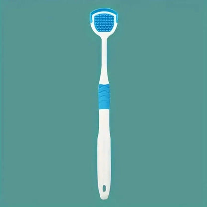 Soft Silicone Tongue Scraper Cleaning Toothbrush