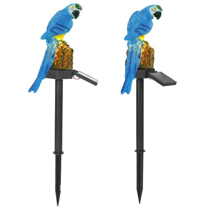 Solar Powered Parrot Garden Light IP65 Waterproof LED