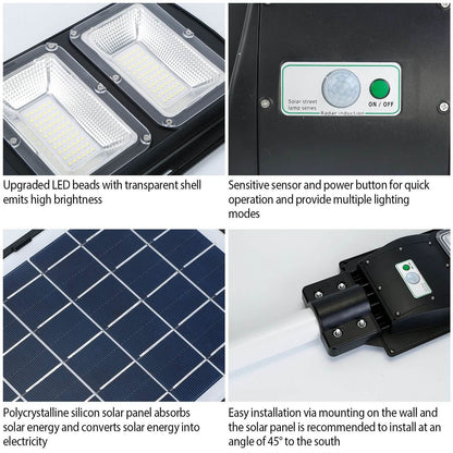 Solar Wireless IP65 Waterproof Street Path Light