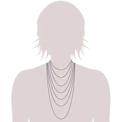 Solid 14K Yellow Gold Mariner Link Chain Necklace