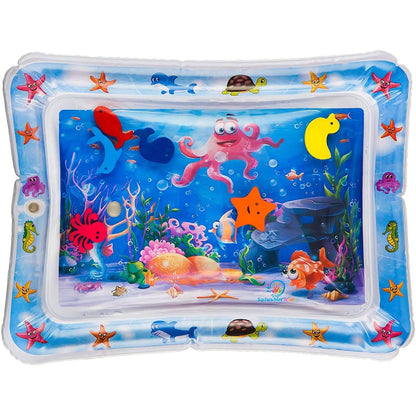 Splashin' Kids Inflatable Tummy Time Premium Water Mat Infants and Toddlers