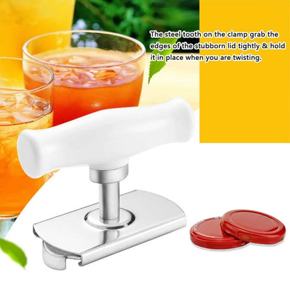 Stainless Steel Capping Device with Handle Bottle Cap Opening Tool