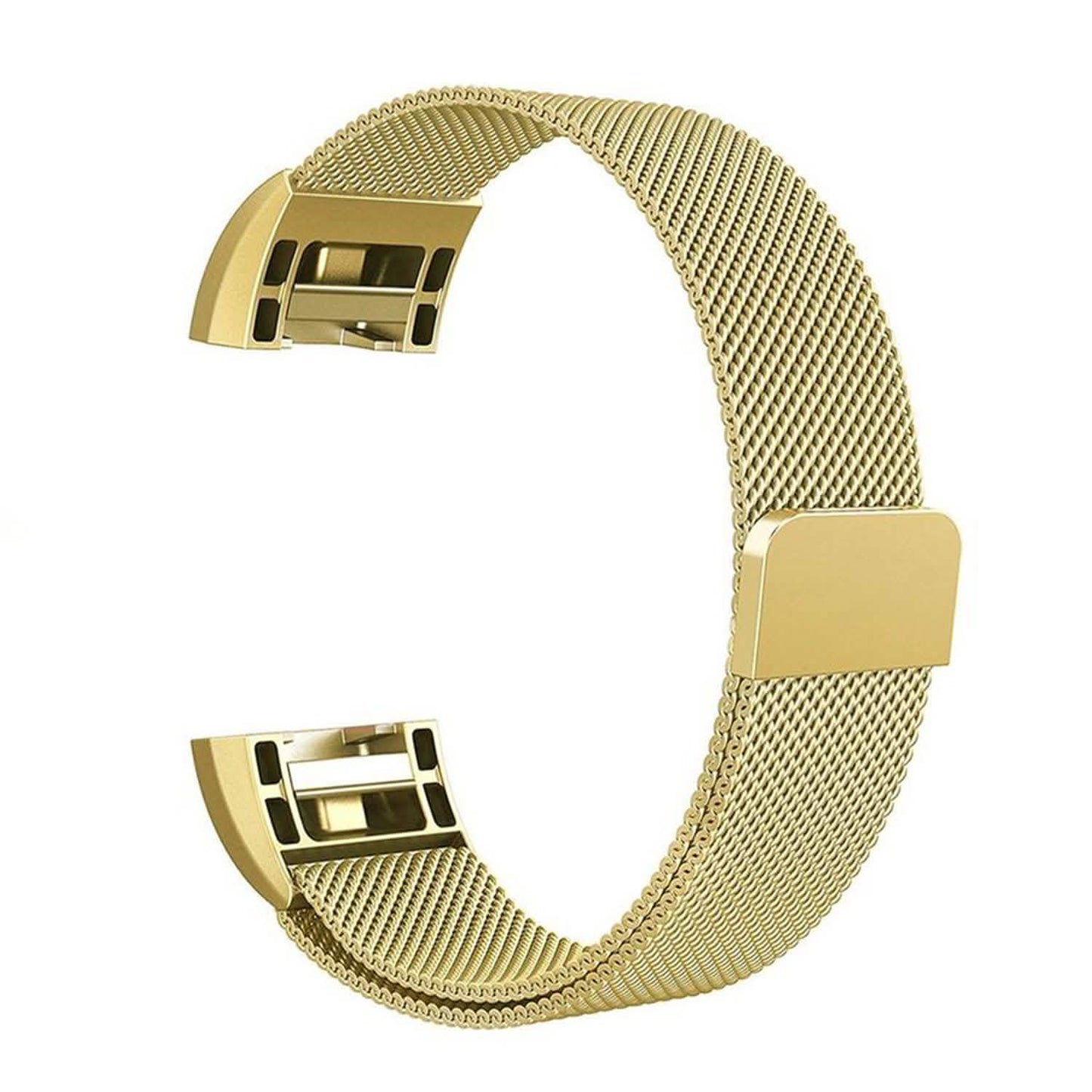 Stainless Steel Mesh Milanese Loop Band for Fitbit Charge 2