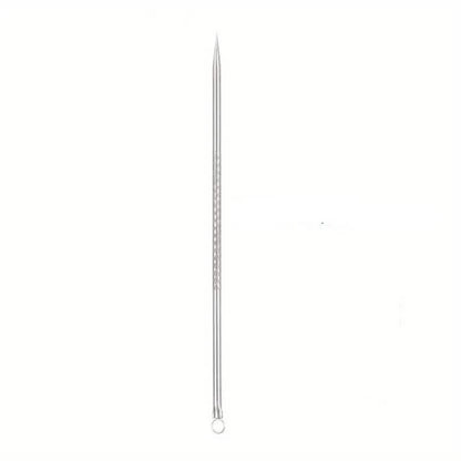 Stainless Steel Pimple Extractor Blackhead Removal Tool For Blemish Whitehead Popping Acne