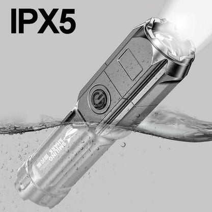 Super Bright ABS Strong Light Focusing Led Flashlight