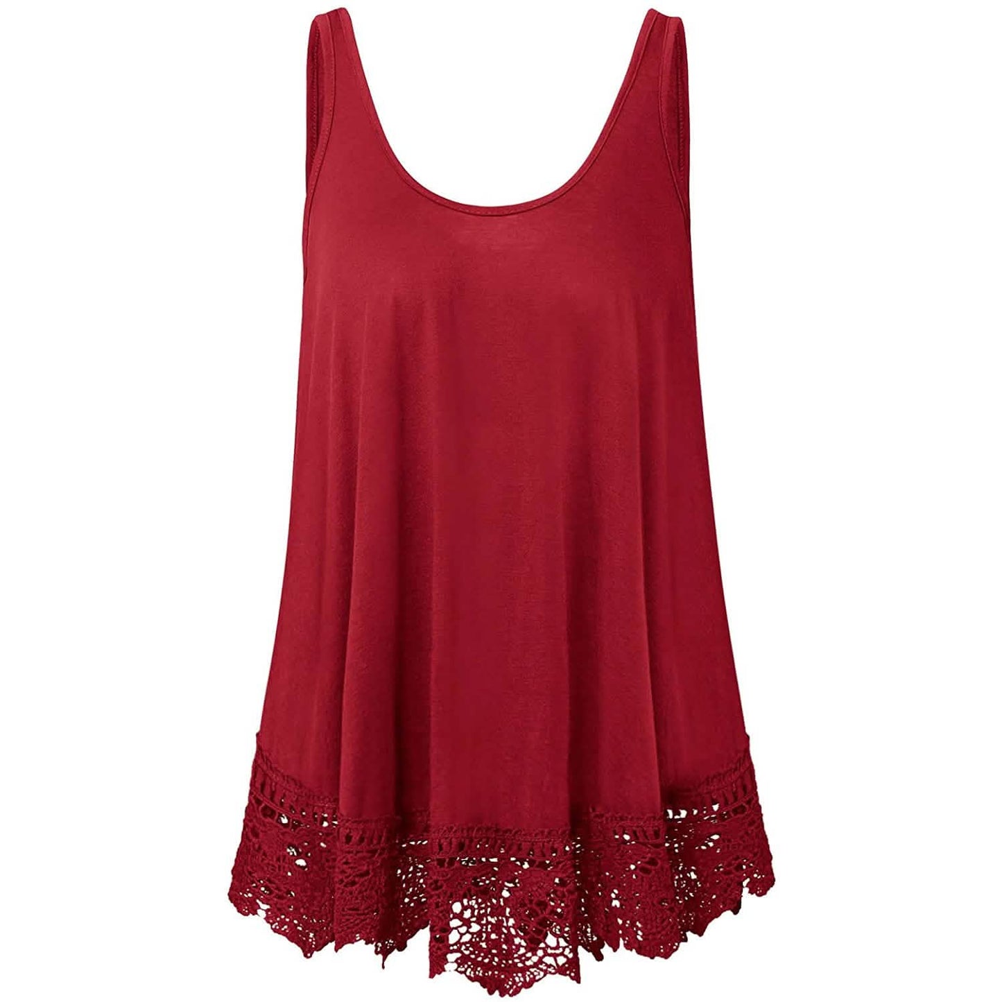 Swing Lace Flowy Women's Tank Top