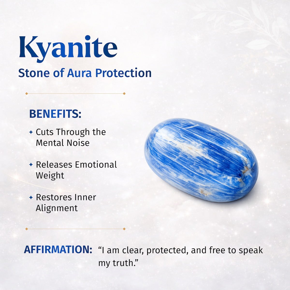 The Aura Shield - Rare Kyanite Pendant - Lumina Home