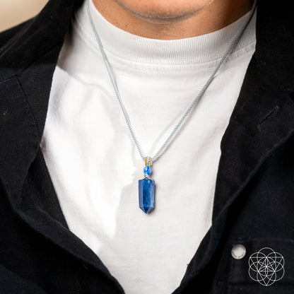 The Aura Shield - Rare Kyanite Pendant - Lumina Home