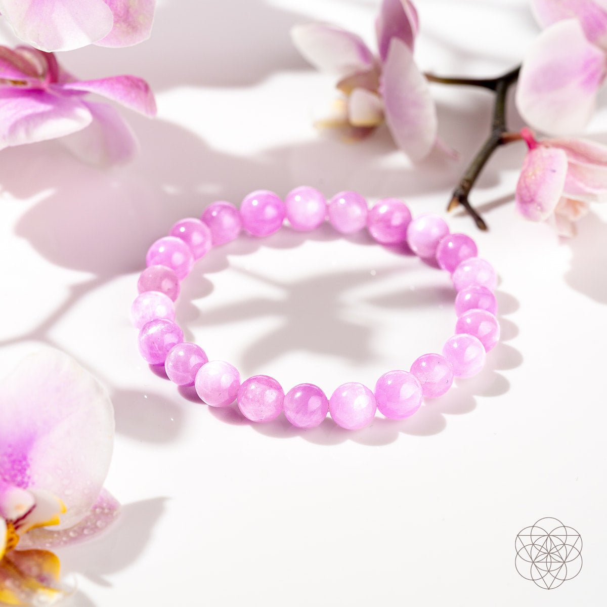 The Heart Reset - Rare Pink Kunzite Bracelet - Lumina Home