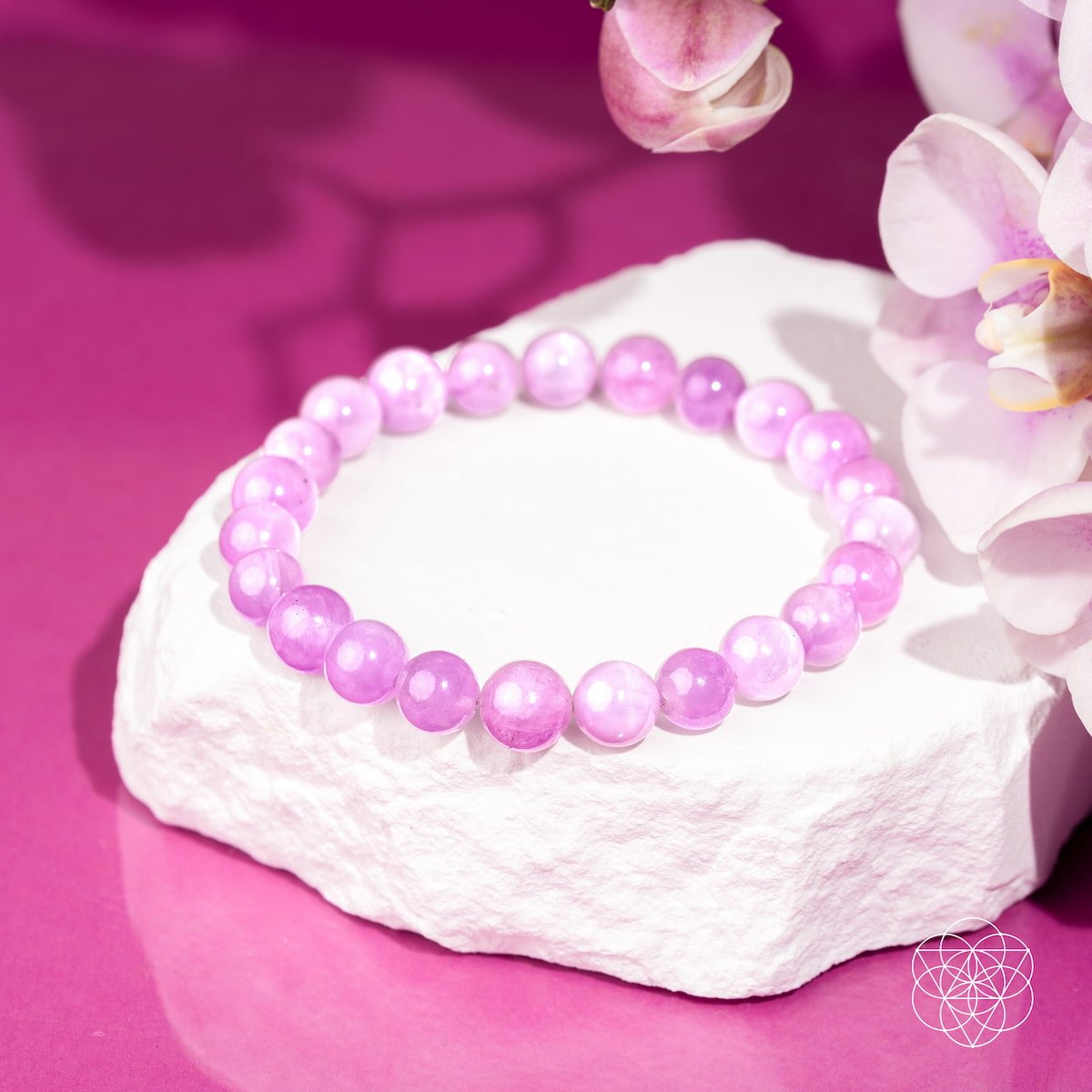 The Heart Reset - Rare Pink Kunzite Bracelet - Lumina Home