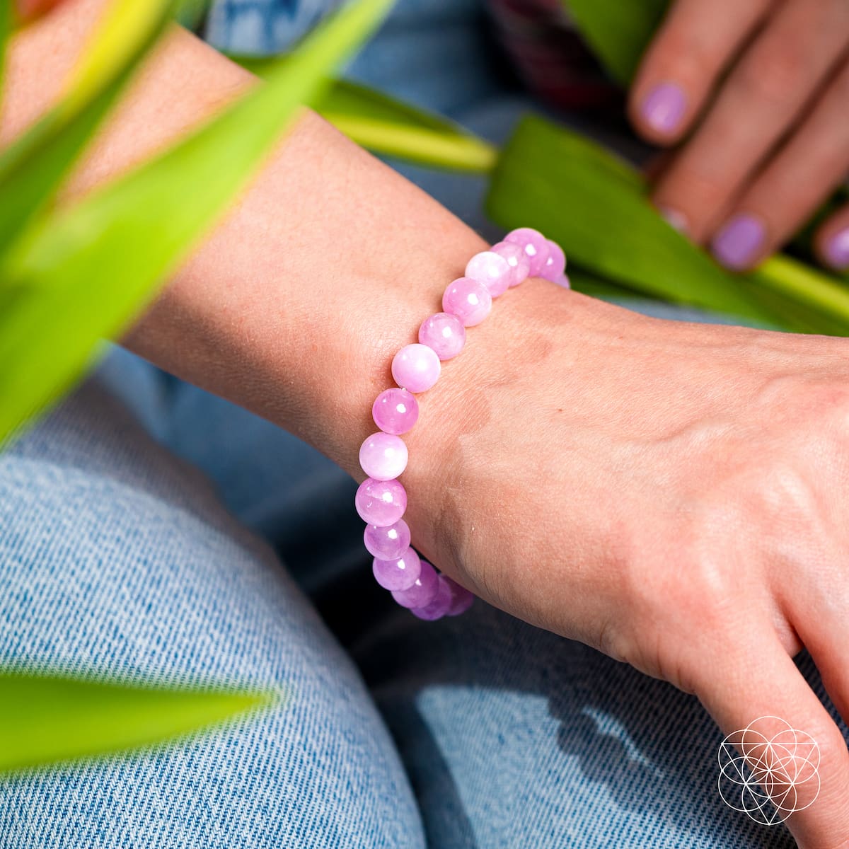 The Heart Reset - Rare Pink Kunzite Bracelet - Lumina Home
