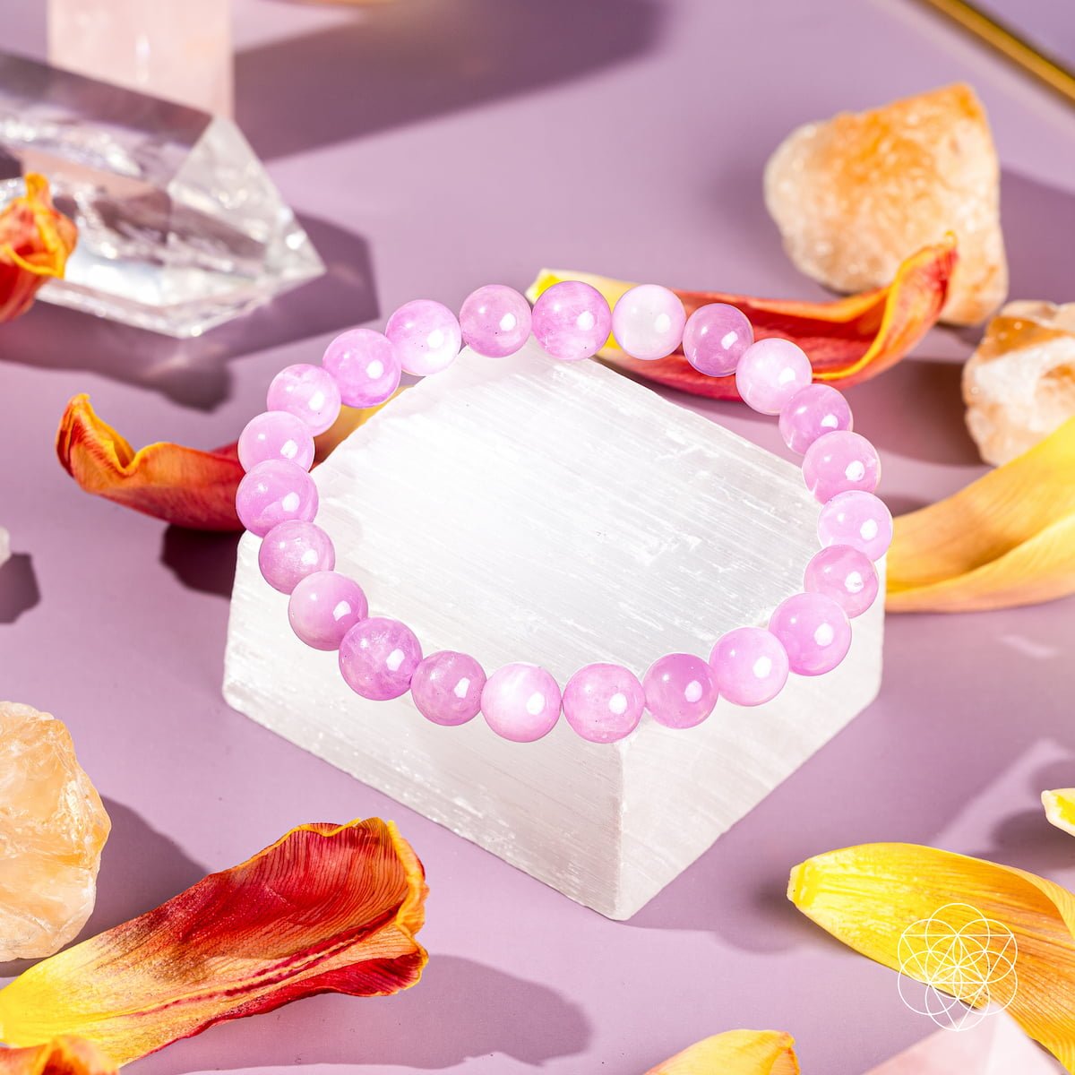 The Heart Reset - Rare Pink Kunzite Bracelet - Lumina Home