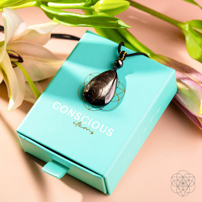 The ﻿Hypersthene Millionaire Manifestation Pendant - Lumina Home