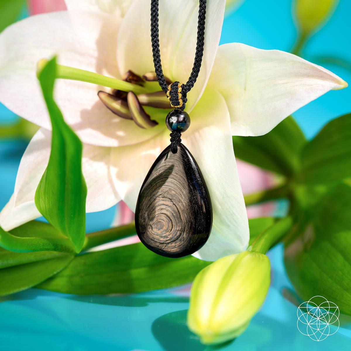 The ﻿Hypersthene Millionaire Manifestation Pendant - Lumina Home