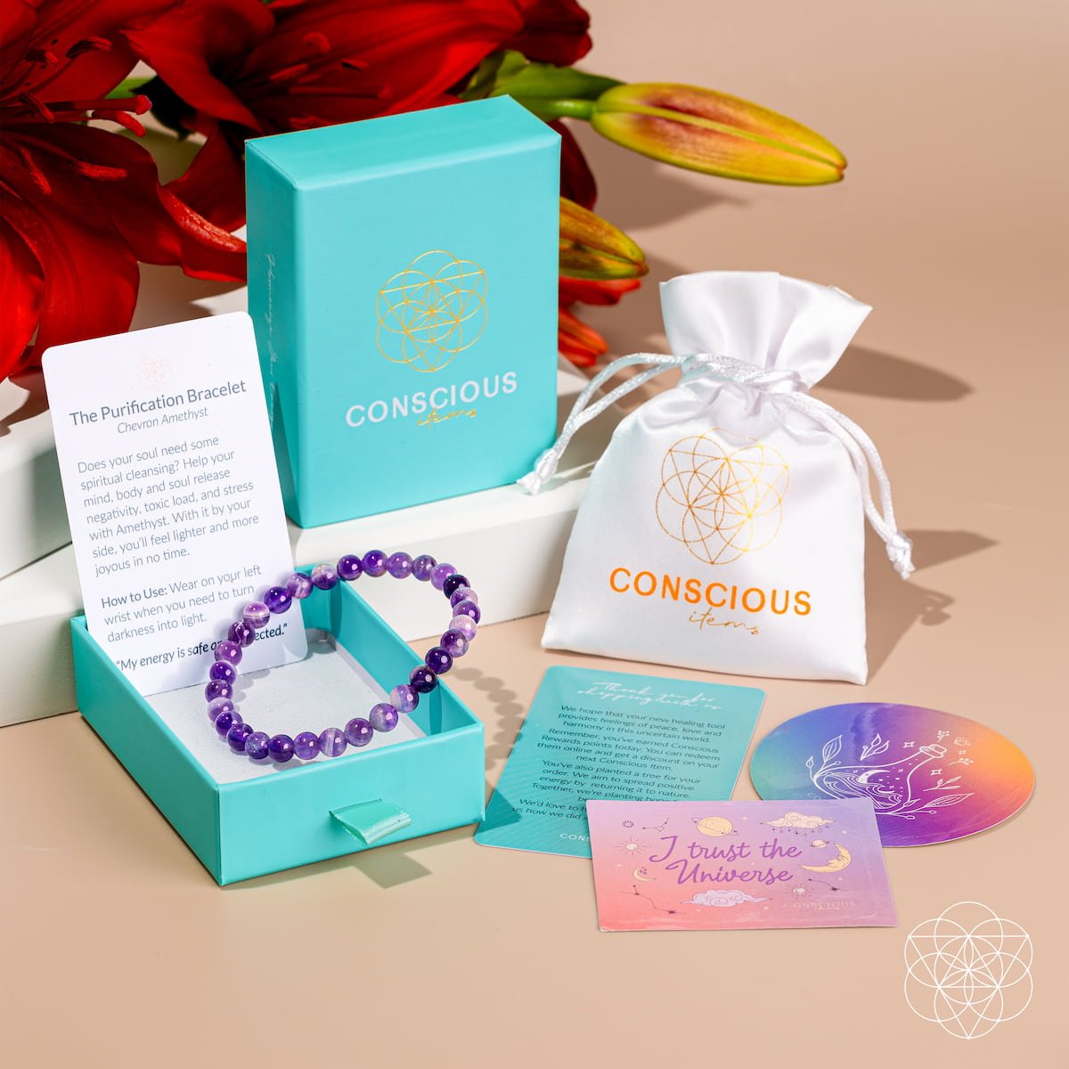 The Purification Bracelet | 6mm - Lumina Home