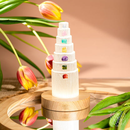 The Stress Shield Lamp - 7 Stones of Healing - Lumina Home