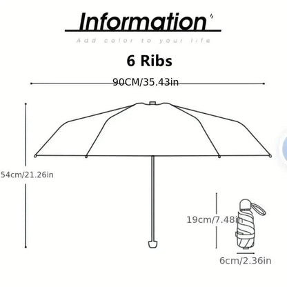 Travel Mini Umbrella for Purse