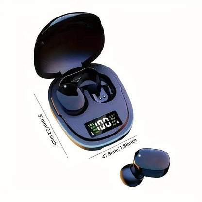 TWS V5.3 True Wireless Earbuds with RGB Charging Case