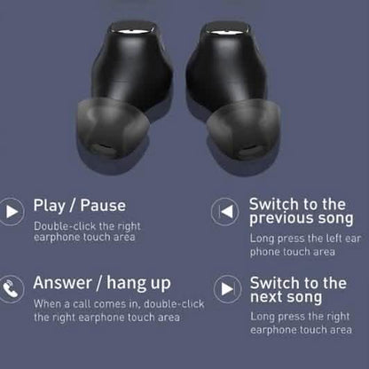 TWS Wireless Bluetooth 5.0 Earphones