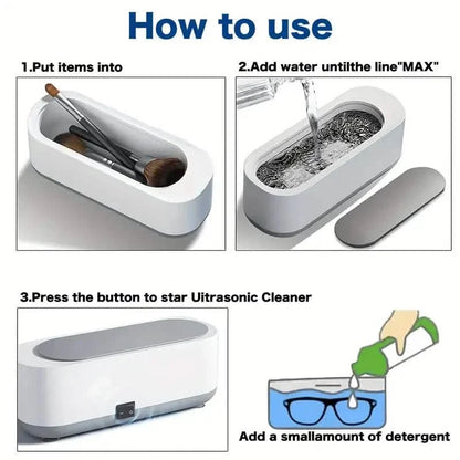 Ultrasonic Jewelry Cleaner Portable